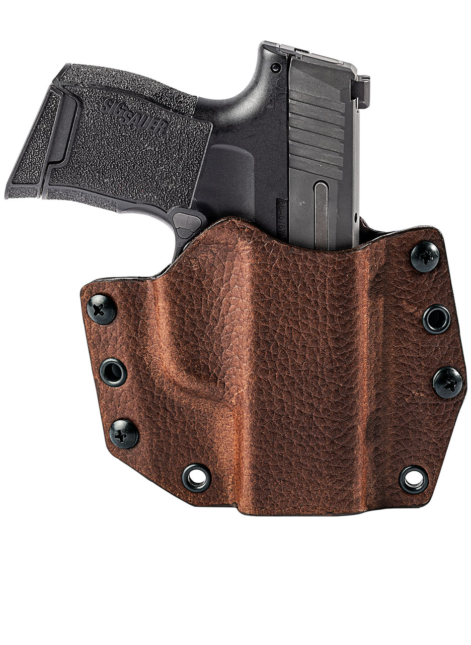 Sig P365/P365X Leather Hybrid Holster | OWB Carry by MFT