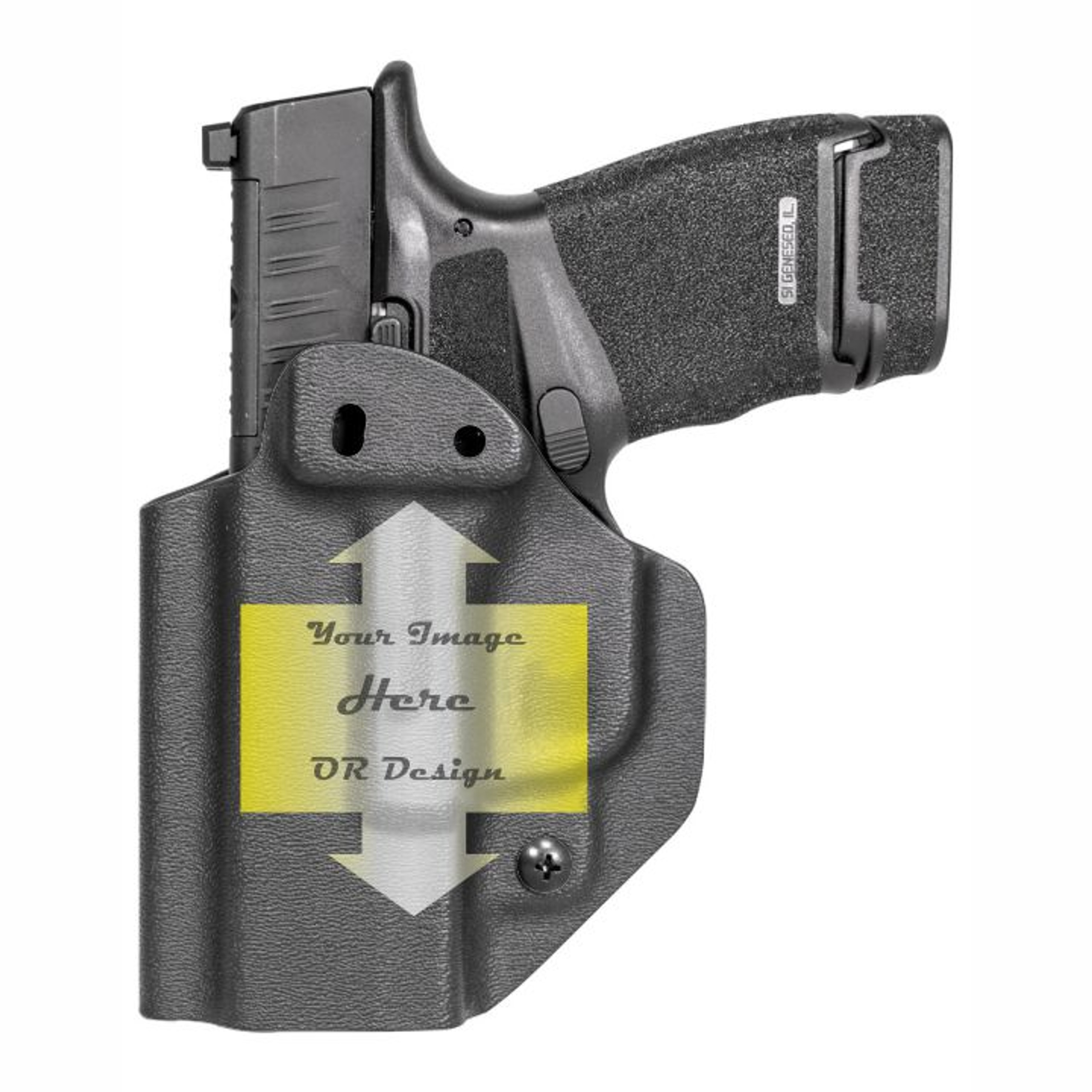 Springfield Hellcat Custom Decorated Ambidextrous AIWB/OWB Holster