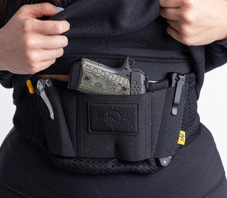 VNSH Belly Band Holster Ambidextrous XL 49-68 | Built-In Mag Pouches | Water Resistant