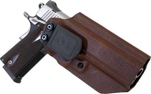 1911 Fullsize Brown Leather Hybrid AIWB