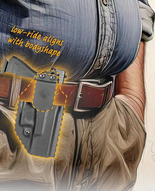 Smith & Wesson SD9 2.0, SD40 2.0, SD9, SD40, SD9 VE, SD40 VE   - Ultra Low-Ride AIWB Holster