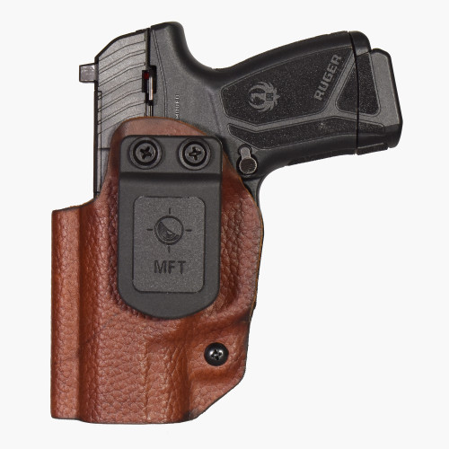 Ruger MAX-9 Brown Leather Hybrid AIWB