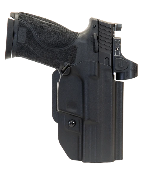 Smith & Wesson M&P® M2.0® 4” Thumb Safety 10MM/.45 ACP OWB Modular Hole Pattern (MHP) Holster