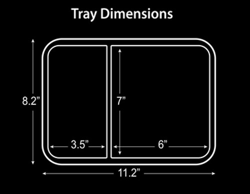Red Line American Flag Dump Tray Red Line American Flag Dump Tray