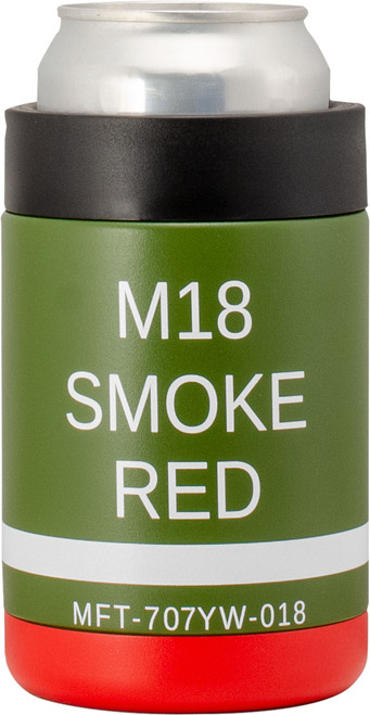 12 oz. Can Cooler - M18 Red Smoke 12 oz. Can Cooler - M18 Red Smoke