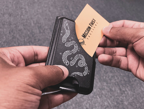 Minimalist Wallet - USMC Wordmark Minimalist Wallet - USMC Wordmark