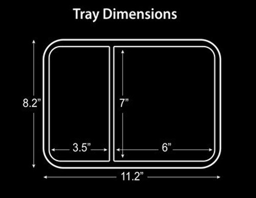 USMC Semper Fi Red Dump Tray USMC Semper Fi Red Dump Tray