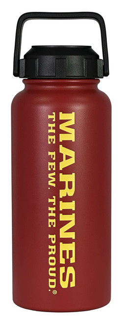 18 oz. Flip Top Bottle - USMC Wordmark
