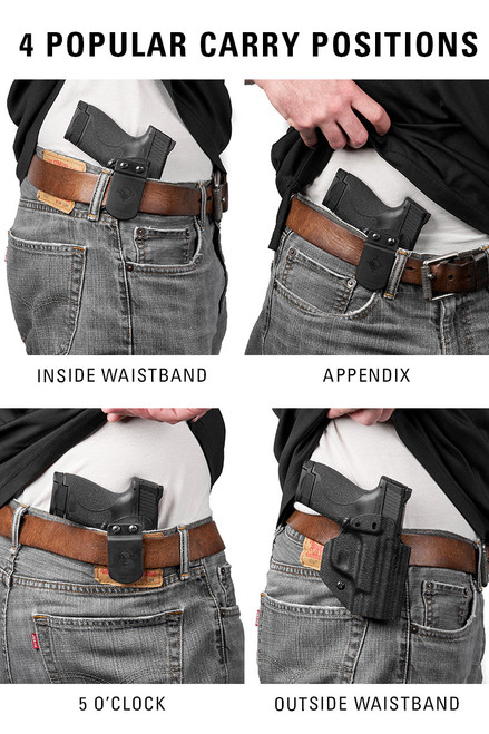 Graphic Holster - fits Glock 43/43x/43x MOS - Ambidextrous AIWB/OWB