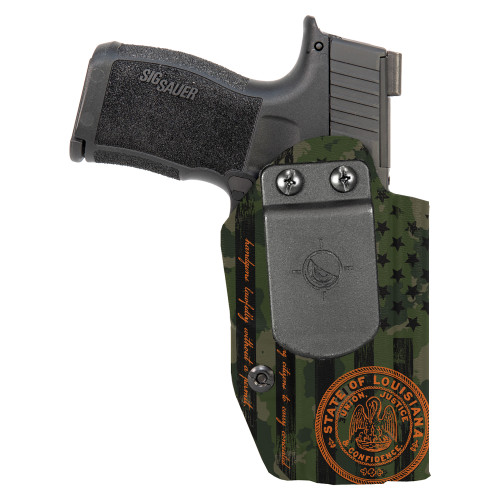 Sig Sauer P365, P365X Ambi AIWB/OWB Holster State of Louisiana