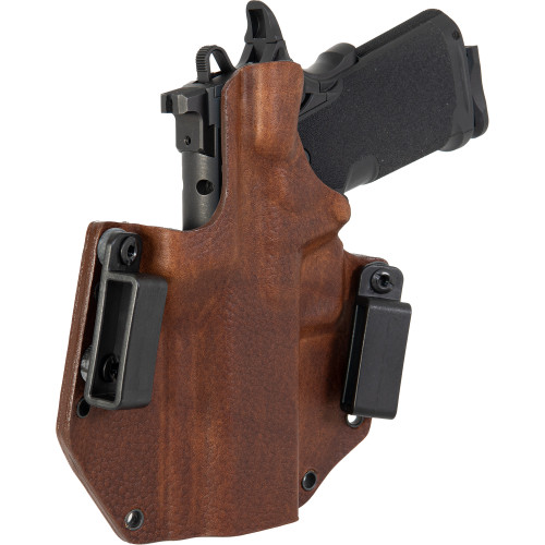 Springfield 1911 DS PRODIGY™ Fullsize Brown Leather Hybrid AIWB