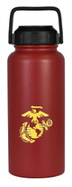 32 oz. Bottle - USMC Wordmark