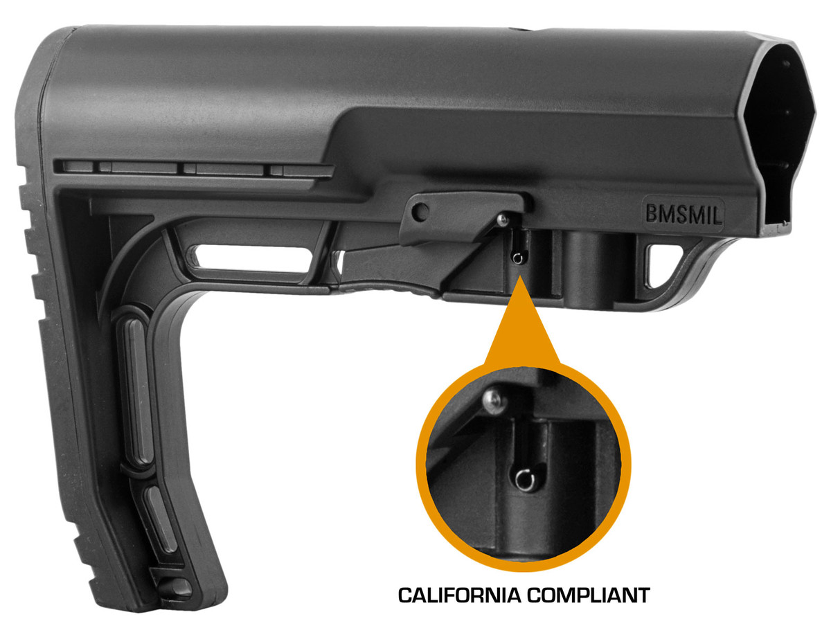 MFT Battlelink Buttstock ブラック BMSMIL-BL - MFT BATTLELINK Minimalist Stock - Mil Spec