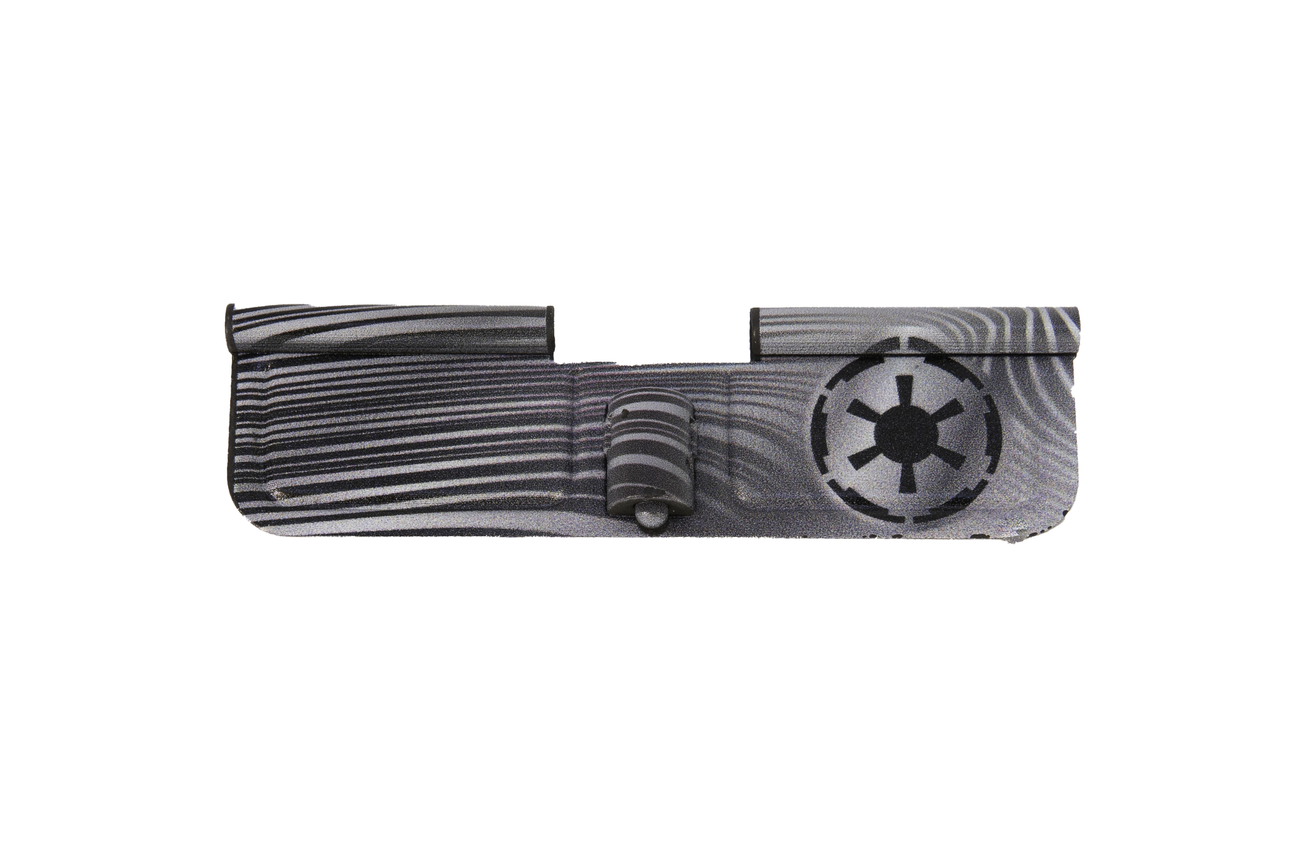 AR-15 Dust Cover - The Mandalorian This is the Way - Phosphate Black