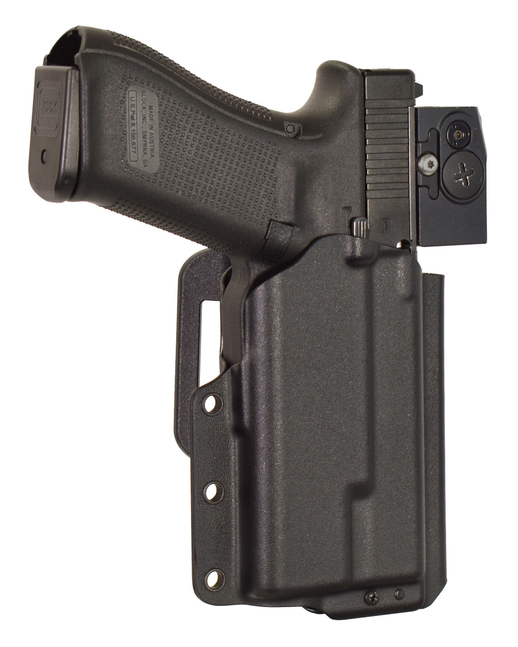 The Shooting Wire | Mission First Tactical Guardian OWB Modular Hole Pattern Light Bearing Holster