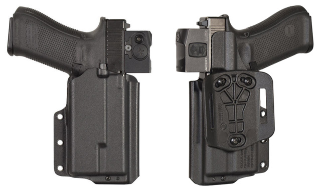 Paragraph4 | Mission First Tactical Guardian OWB Modular Hole Pattern Light Bearing Holster