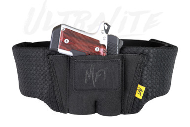 Appalachian Gun  Mission First Tactical, Tactical Belly Band, Inside  Waistband Holster, Ambidextrous, Universal Fit, Nylon, Black