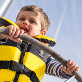  Crewsaver Spiral 100N Kids Foam Life Jacket Yellow 