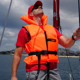  Lalizas 100N Foam Life Jacket Fluro Orange 