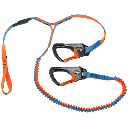  Spinlock Lightweight 2 Clip & 1 Loop Elasticated Performance Safety Line 