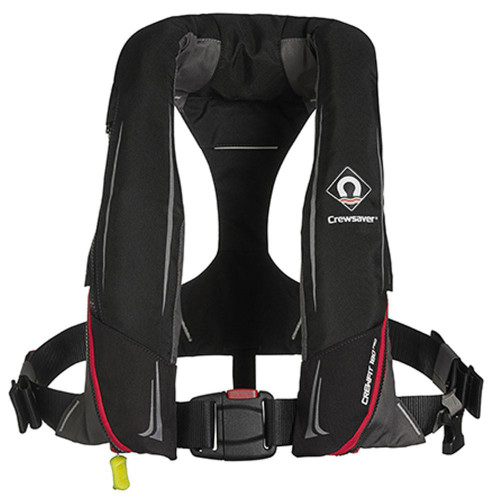  Crewsaver Crewfit 180N Pro Manual Life Jacket Black/Red 
