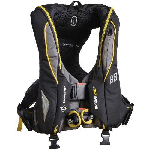  Crewsaver ErgoFit 290N Extreme Life Jacket with Harness Black 