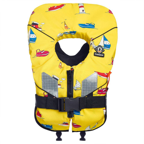  Crewsaver Euro 100N Foam Kids Life Jacket Yellow 