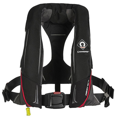 Crewsaver Crewfit 180N Pro Manual Life Jacket Black/Red