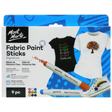 4asqna0fbd4gn3u6rh4bnsok25-12871_Mont_Marte_Fabric_Paint_Sticks_Assorted_9pc_Front_1.png