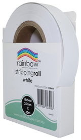 ud1gq82fqp4356lbn07d0rhv6e-12956_Rainbow_Paper_Stripping_Roll_White_25mm_x_30m_Front_1.png