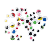 Bertie® Self Adhesive Colourful Eyes 1000pc