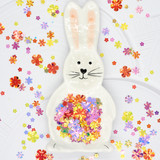 Flower Sequins Asst 50g