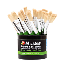 Micador Paint Brush Class Set Assorted 30pc - Default Image