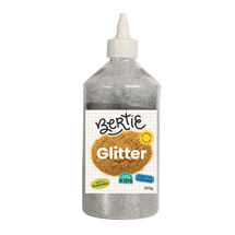 Bertie® Glitter Powder Craft Material Silver 300g - Default Image