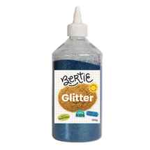 Bertie® Glitter Powder Craft Material Blue 300g - Default Image