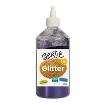 Bertie® Glitter Powder Craft Material Purple 300g - Default Image