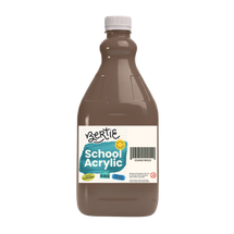 Bertie® School Acrylic Paint Burnt Umber 2L - Default Image