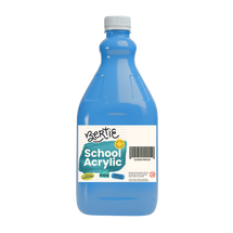 Bertie® School Acrylic Paint Cool Blue (basic blue) 2L - Default Image