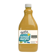Bertie® School Acrylic Paint Ochre 2L - Default Image