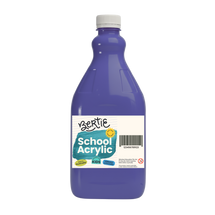 Bertie® School Acrylic Paint Purple 2L - Default Image