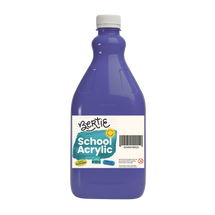 Bertie® School Acrylic Paint Purple 2L - Default Image