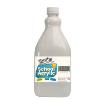 Bertie® School Acrylic Paint White 2L - Default Image