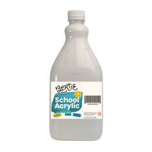 Bertie® School Acrylic Paint White 2L - Default Image