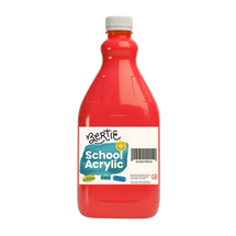 Bertie® School Acrylic Paint Warm Red 2L - Default Image