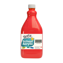 Bertie® School Acrylic Paint Warm Red 2L - Default Image