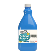 Bertie® School Acrylic Paint Mid Blue 2L - Default Image