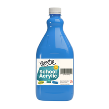 Bertie® School Acrylic Paint Mid Blue 2L - Default Image