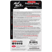 Mont Marte® Oven Bake Polymer Clay Scarlet 60g - Product Image 2