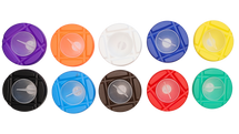Bertie® Clear Non Spill Paint Pot Set 10pc - Product Image 2