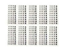 Bertie® Peel and Stick Joggle Eyes 500pc